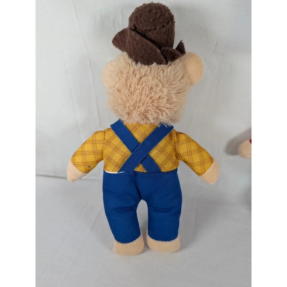 PBS Kids Berenstain Bears Family Character Plush Toys Set of 3 Stuffed Dolls 8